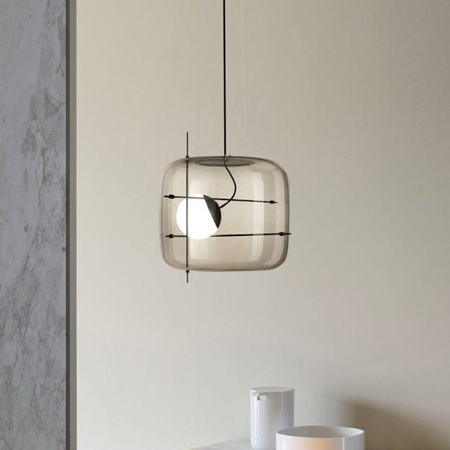 Plot glas taklampa