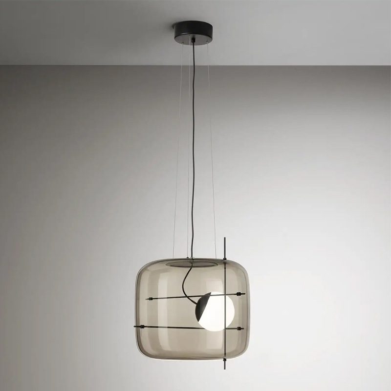 Plot glas taklampa