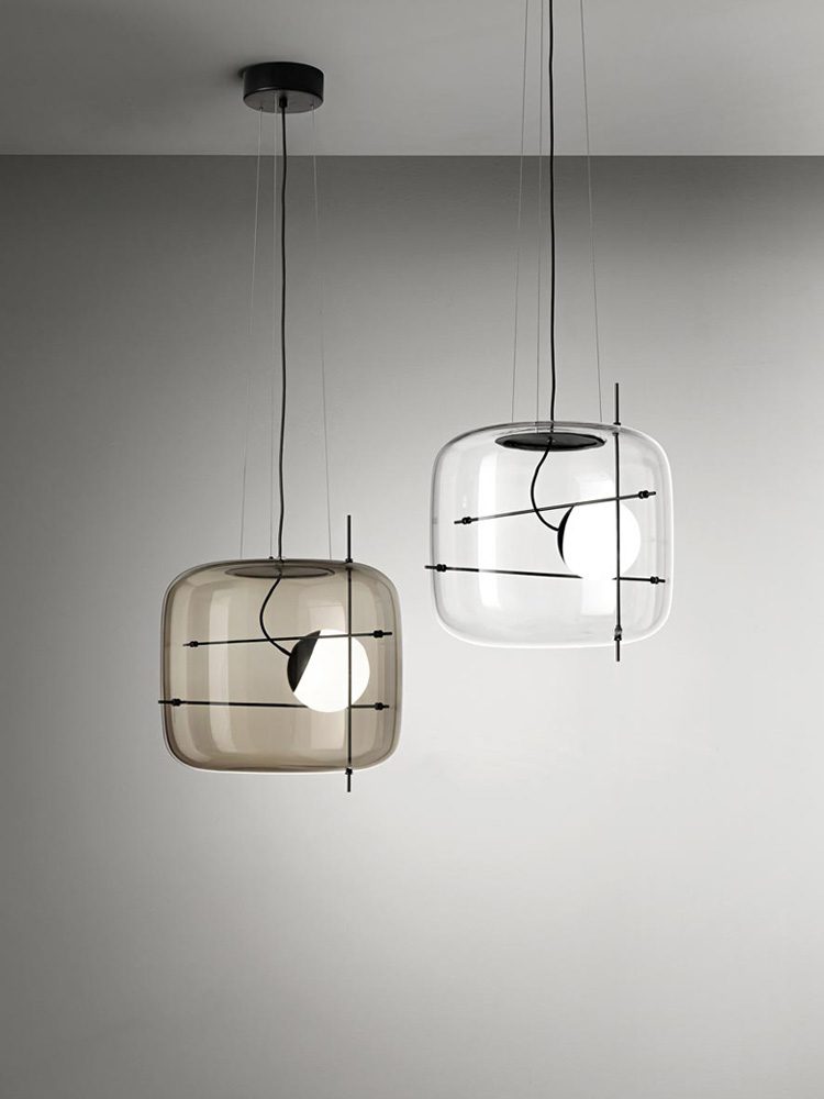 Plot glas taklampa