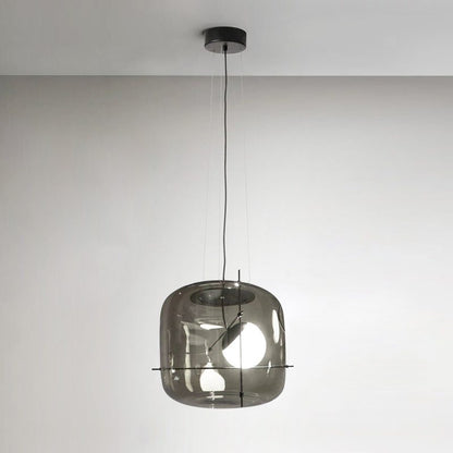 Plot glas taklampa