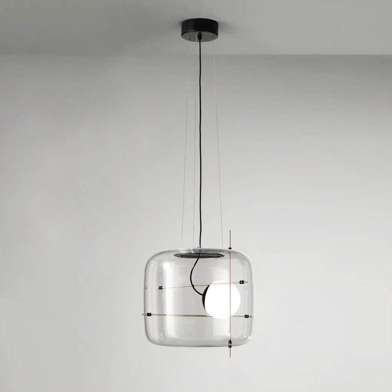 Plot glas taklampa