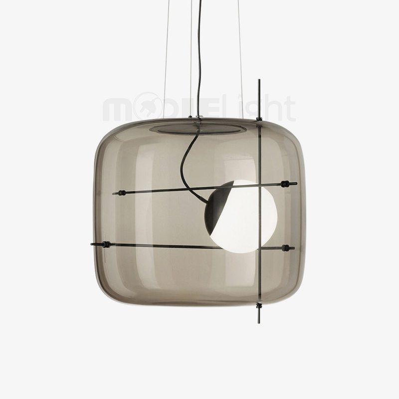 Plot glas taklampa
