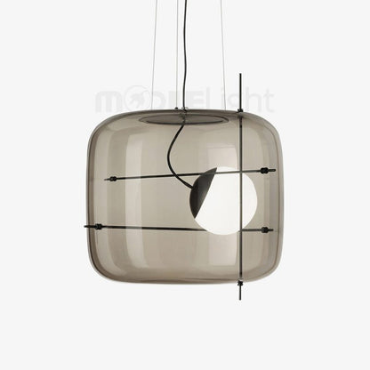 Plot glas taklampa