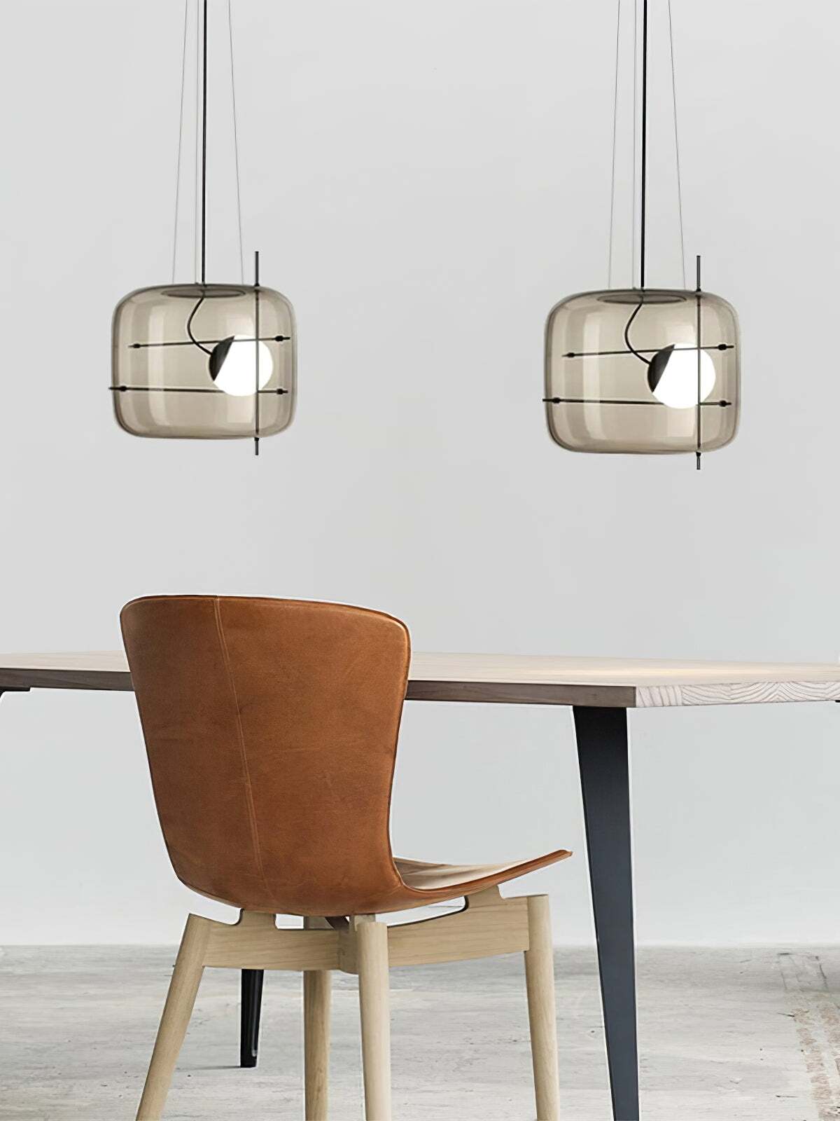 Plot glas taklampa