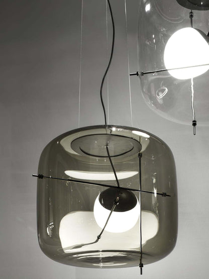 Plot glas taklampa