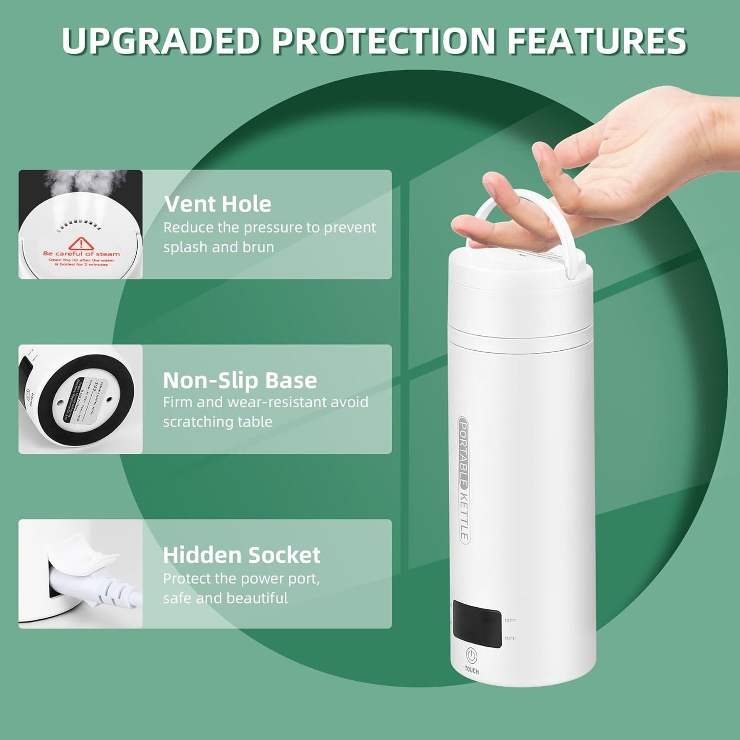 Carvallo – Ditt heta vatten på några minuter, oavsett var!