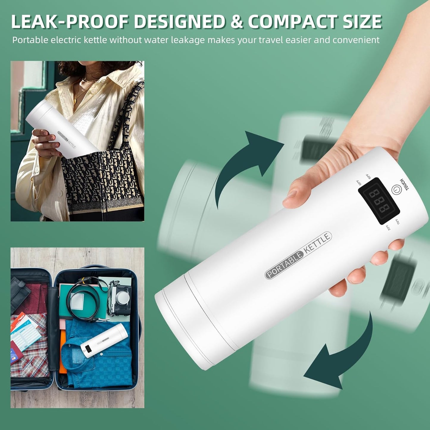 Carvallo – Ditt heta vatten på några minuter, oavsett var!