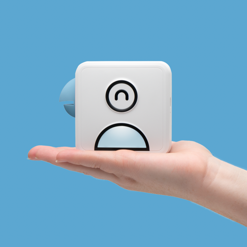 QuickSnap – Kompakt trådlös skrivare med en smal design för omedelbar fotoutskrift