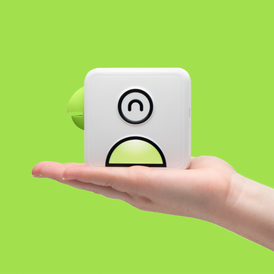 QuickSnap – Kompakt trådlös skrivare med en smal design för omedelbar fotoutskrift