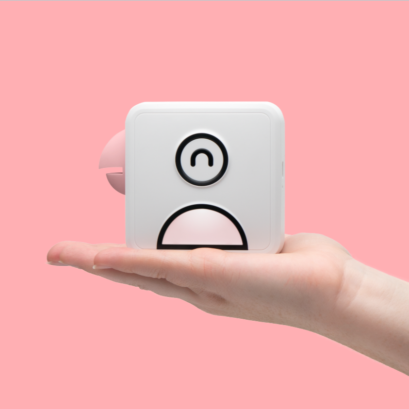 QuickSnap – Kompakt trådlös skrivare med en smal design för omedelbar fotoutskrift