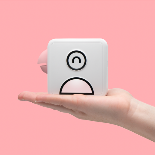 QuickSnap – Kompakt trådlös skrivare med en smal design för omedelbar fotoutskrift