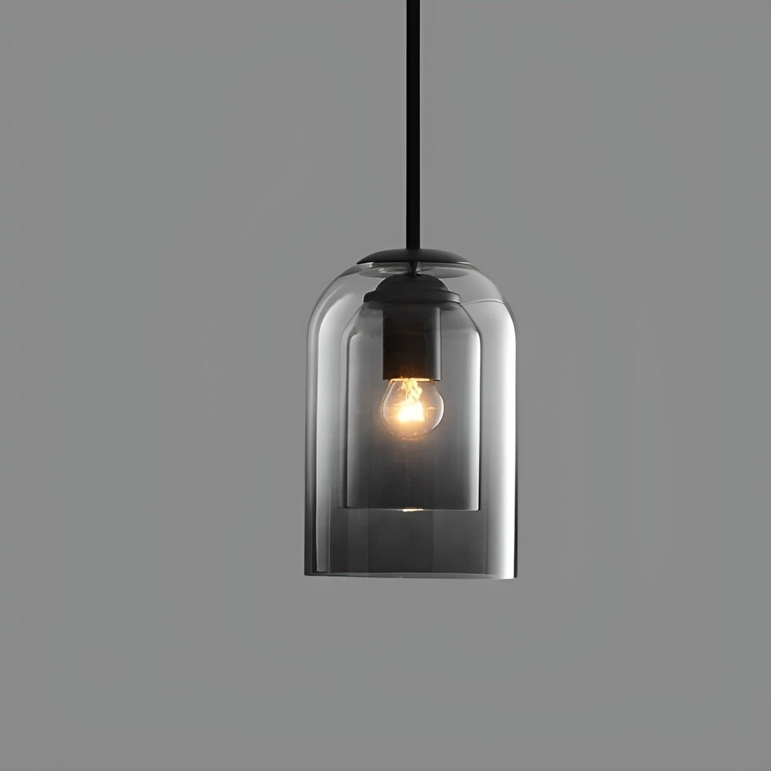 ScandiLume Light - Nordisk Postmodern Pendellampa med Dubbel Glas