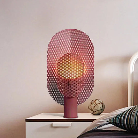 LumeGrid – Skandinavisk Bordslampa med Dimbar LED-belysning för Stiliga Interiörer