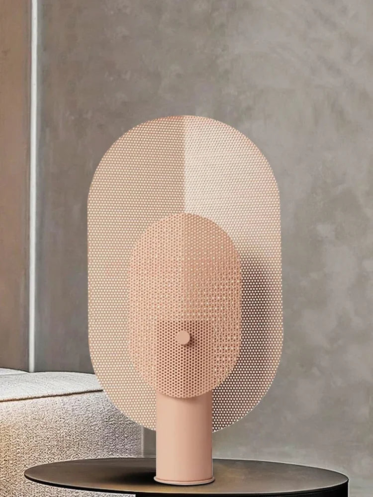 LumeGrid – Skandinavisk Bordslampa med Dimbar LED-belysning för Stiliga Interiörer