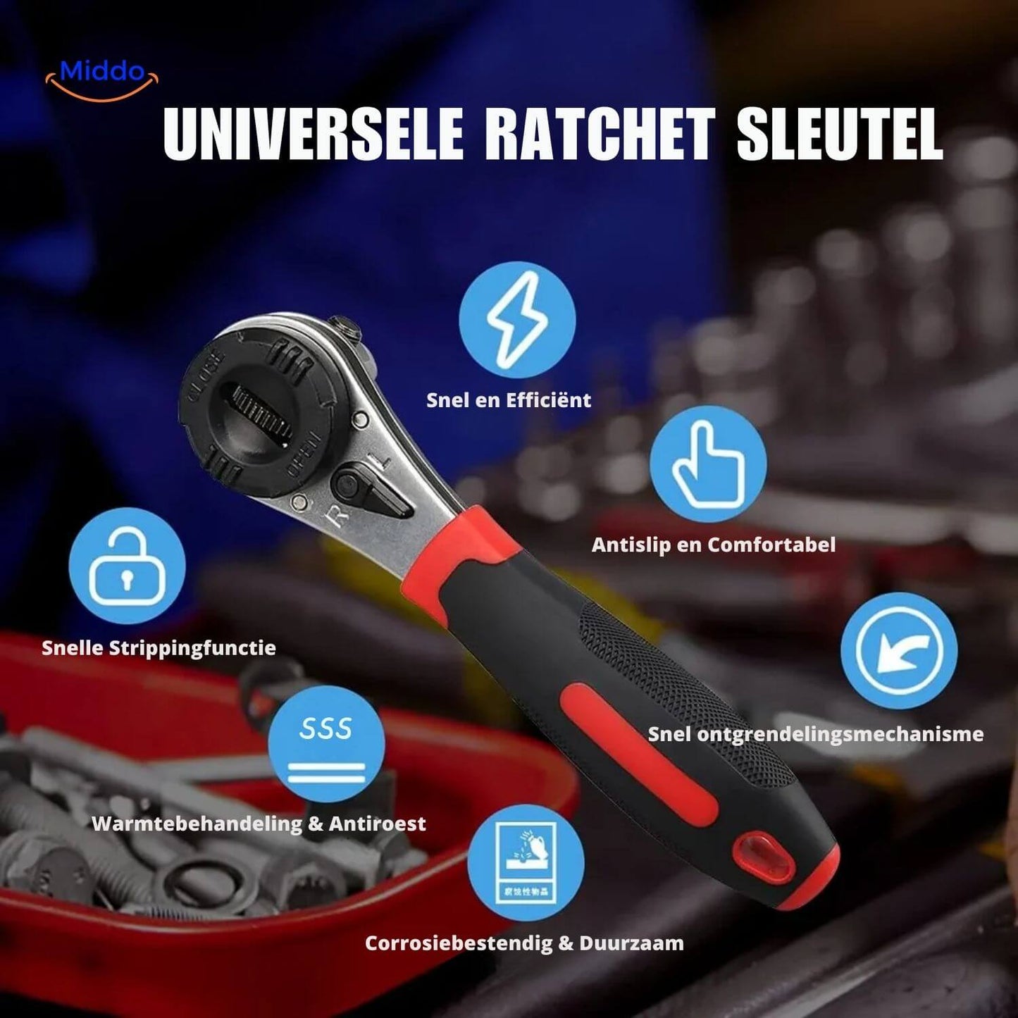 Carvallo Pro – 6 verktyg, 1 handtag, oändligt praktiskt