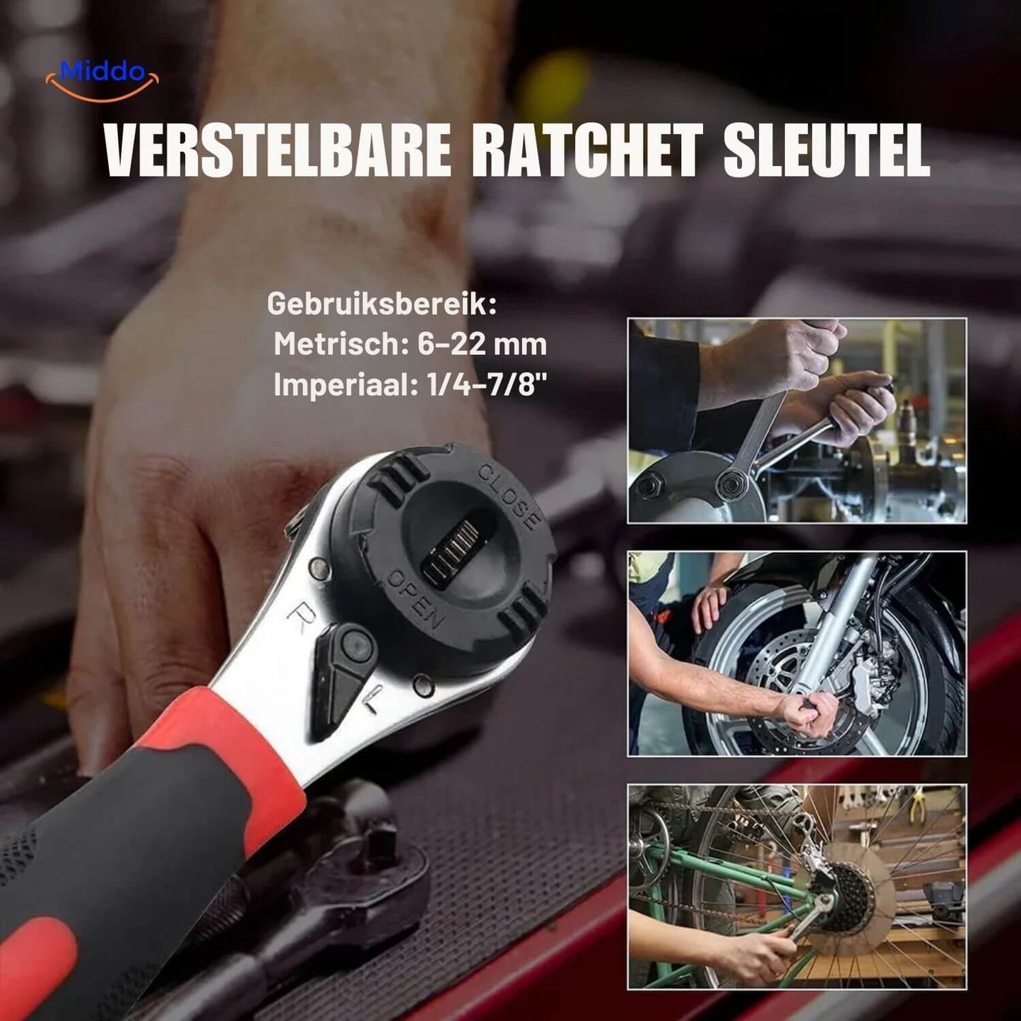 Carvallo Pro – 6 verktyg, 1 handtag, oändligt praktiskt