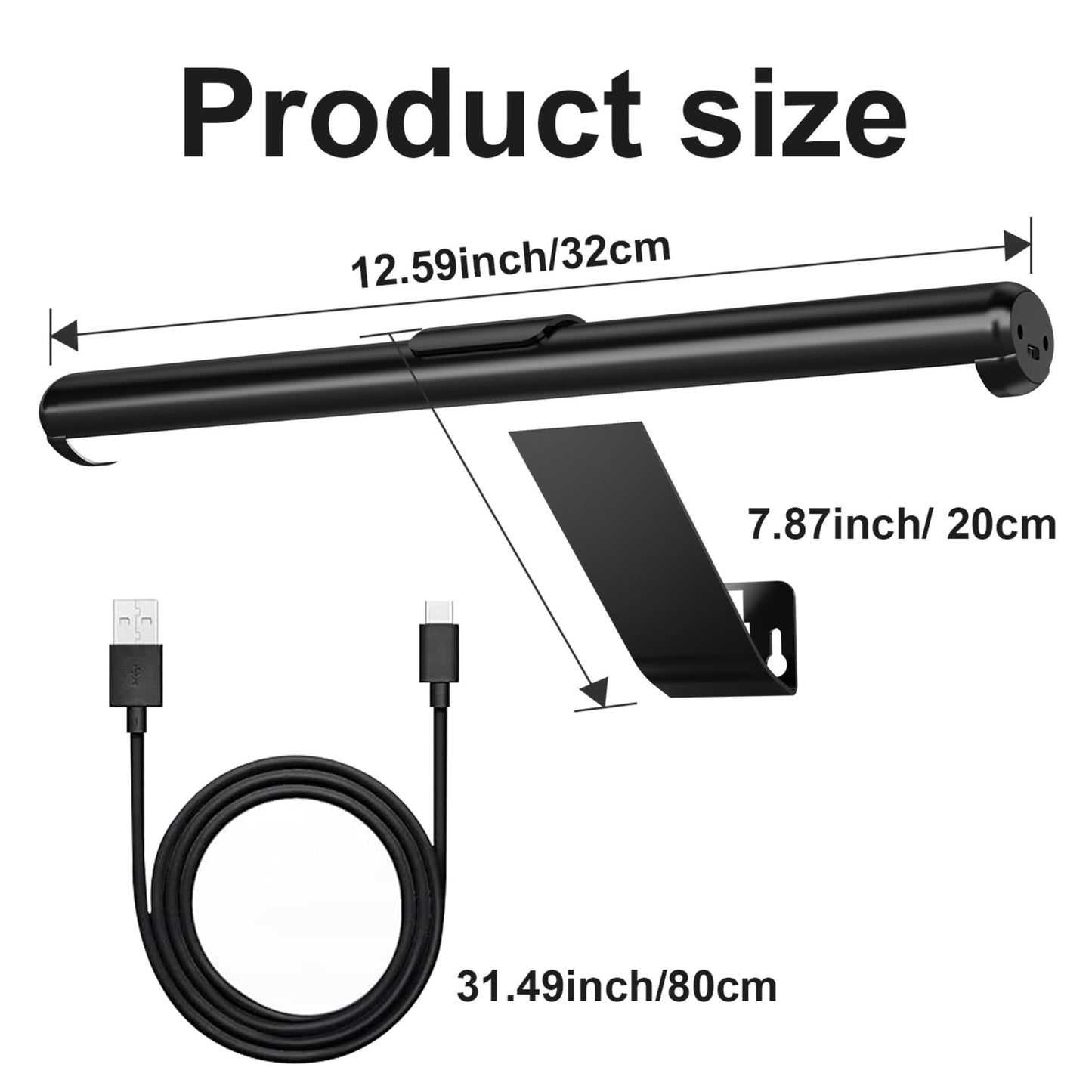 Royaleva Trådlös LED Uppladdningsbar Bildlampa med Fjärrkontroll - Perfekt för Konst och Fotografi