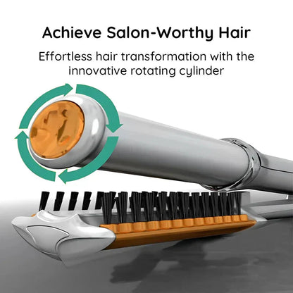 Luxora Professional 2 i 1 Rotating Iron Hair Brush
