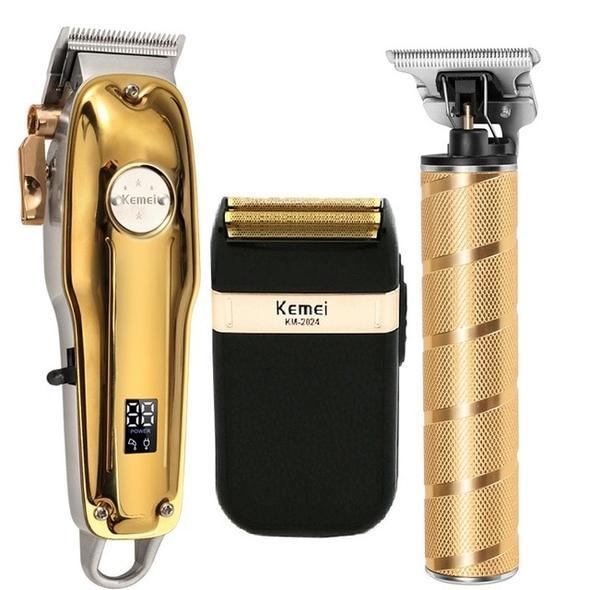 3-i-1 Professionell Hårklippare Kit