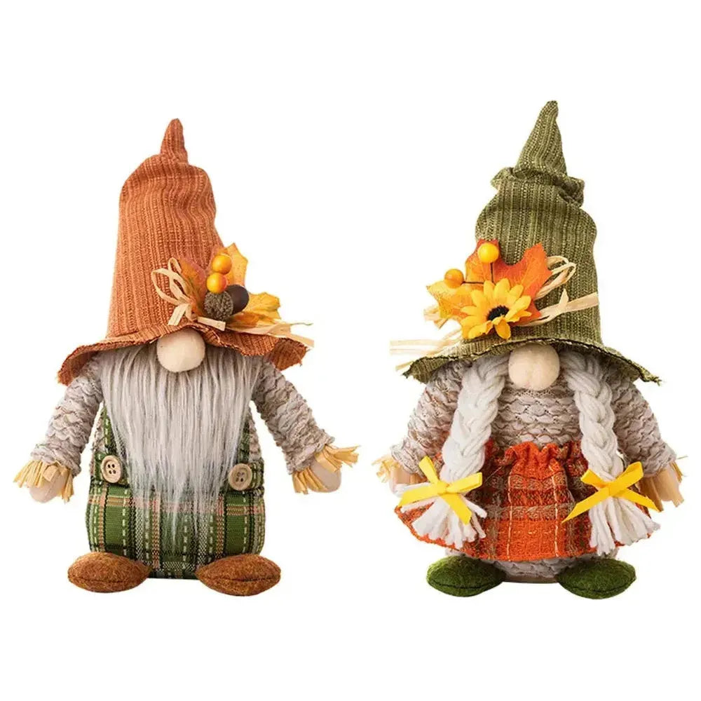 PumpkinElf Ornament - Elf Dwarf Plush Ornamenter