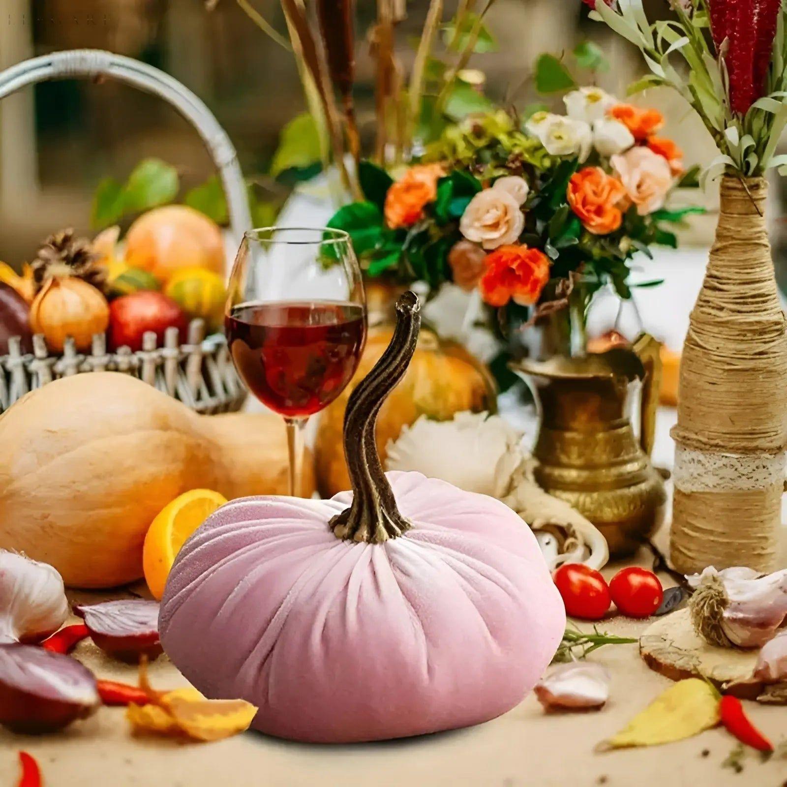 PumpkinPlush – Handgjord mjuk Halloween-pumpalyktkudde Elegare