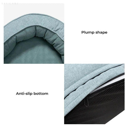 PupDreams Säng - Mjuk &amp; Andningsbar Ortopedisk Stor Hundsäng