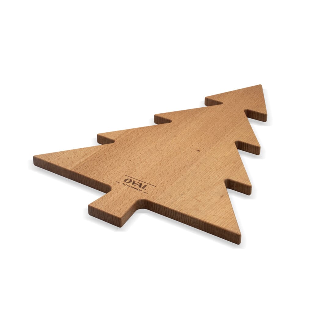 Ren björkträds julgran serveringsbräda | Festlig & Mångsidig från OVAL Kitchenware