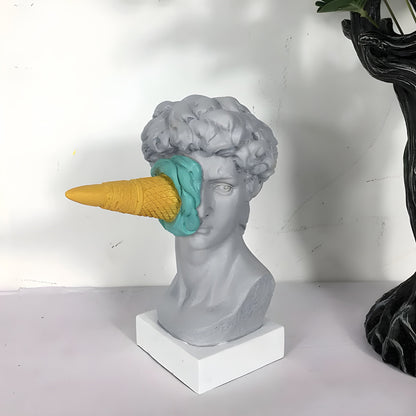 David Figurine Modern Skulptur Konst Ornament Nordisk Stil