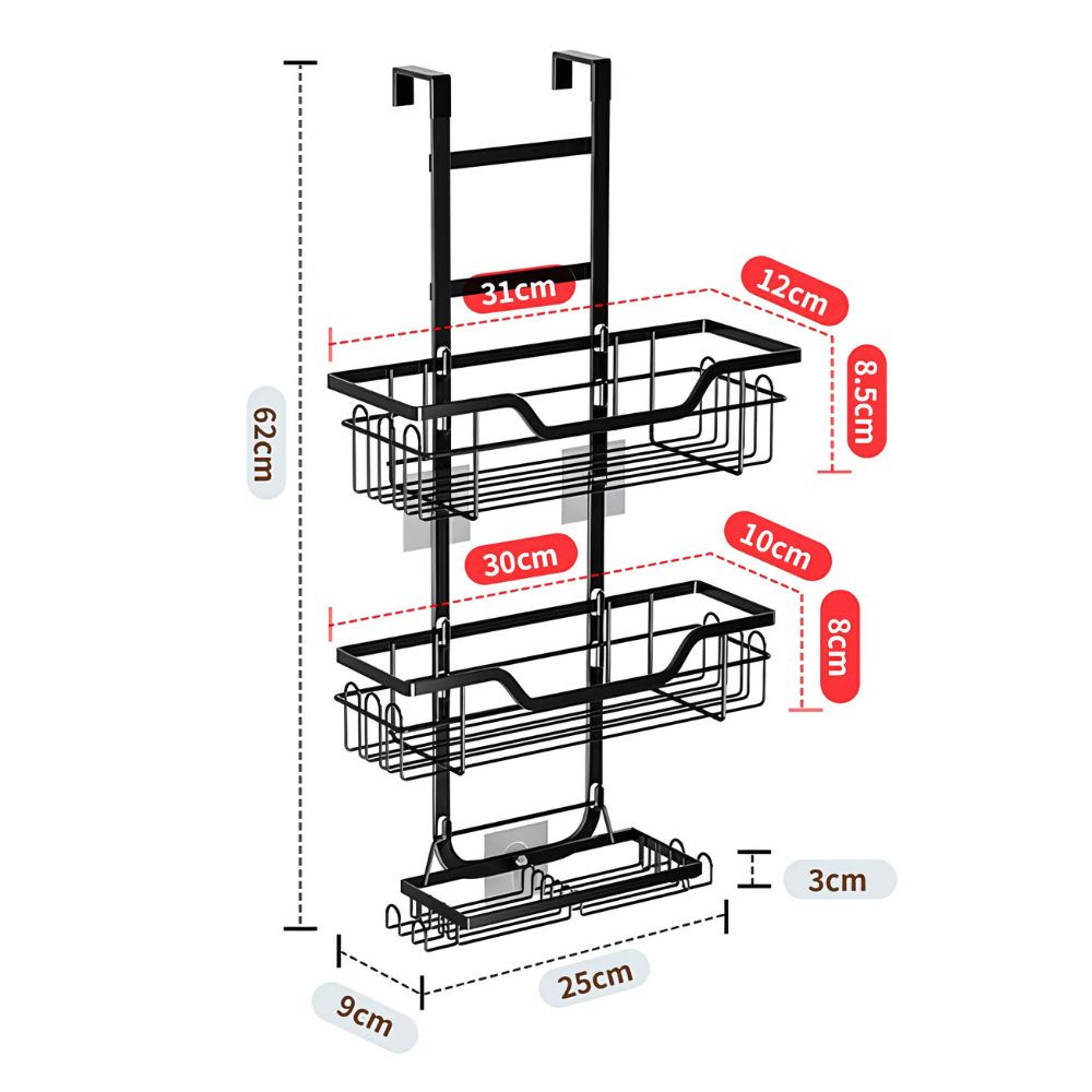 Quick Reach Hängande Badrum Caddy