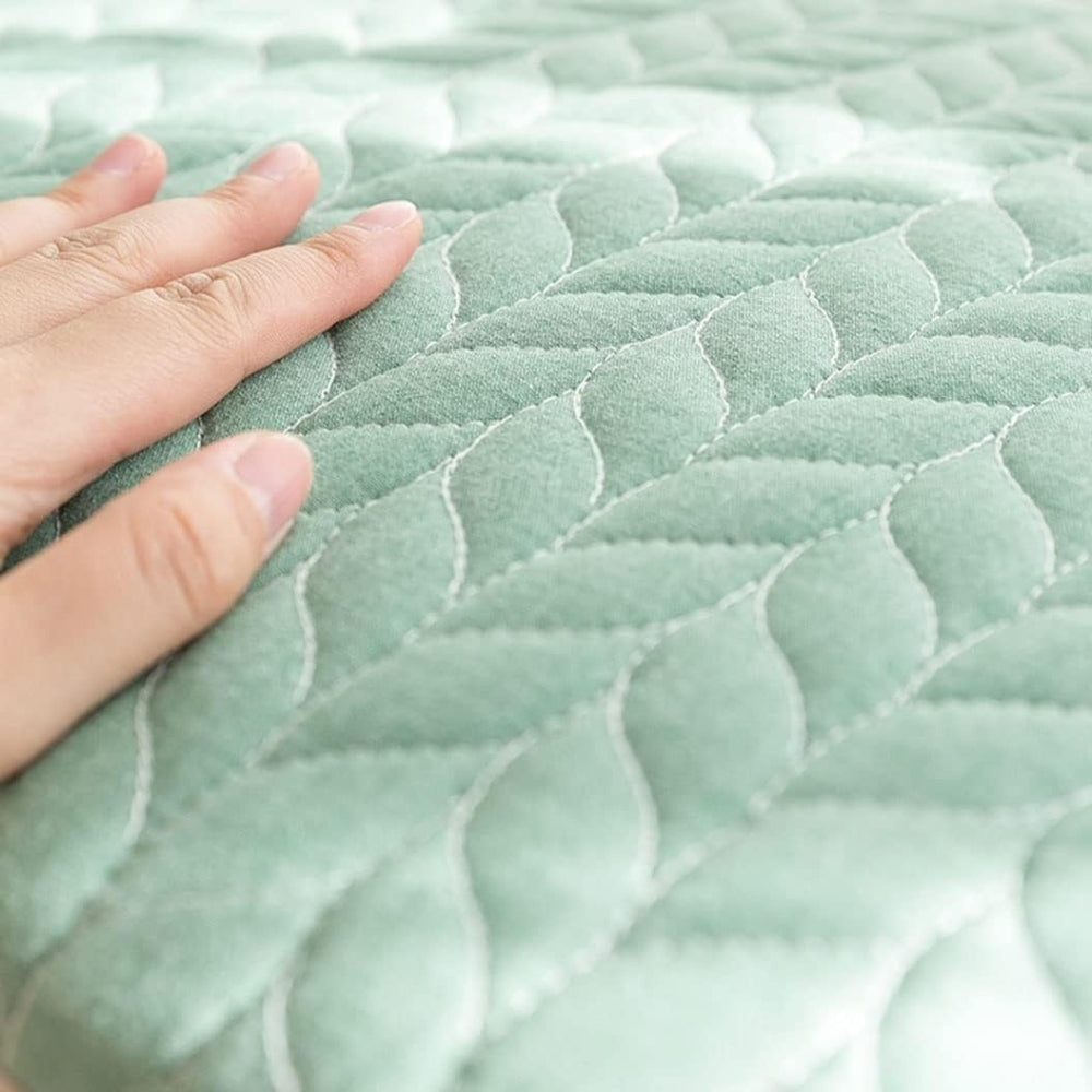 Quilted japansk-inspirerad sittdyna