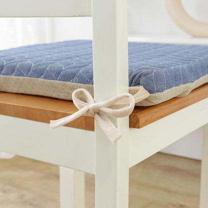 Quilted japansk-inspirerad sittdyna