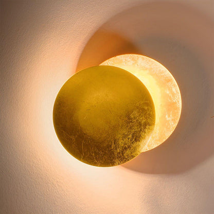 Lunar Shine - Lyxig modern Eclipse-vägglampa för inomhusbruk