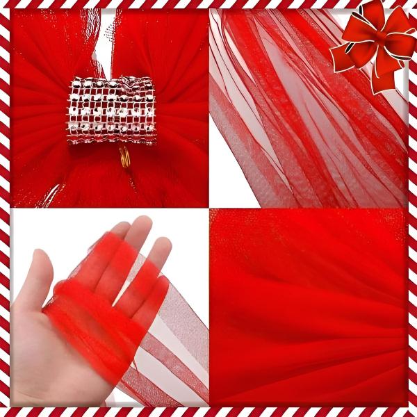 Festlig Röd Slips - Perfekt för Din Dörr