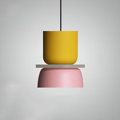 LED-hängande lampan i macaronstil – Dekorativ taklampa för ditt hem