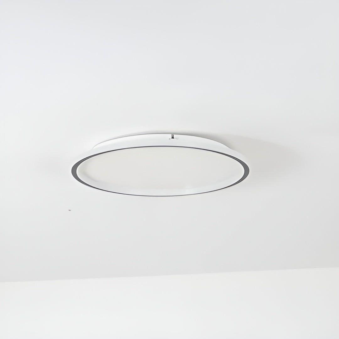 Rund LED-taklampa – Varmvitt ljus för en mysig atmosfär i vardagsrummet