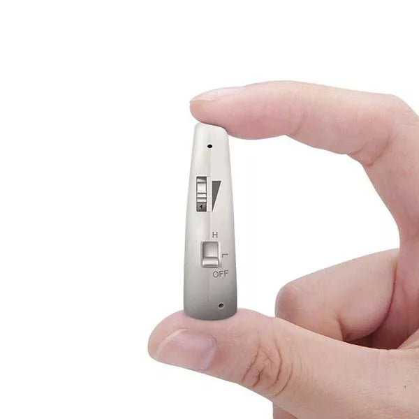 Hörapparat Digital Uppladdningsbar Bakom Örat Förstärkare