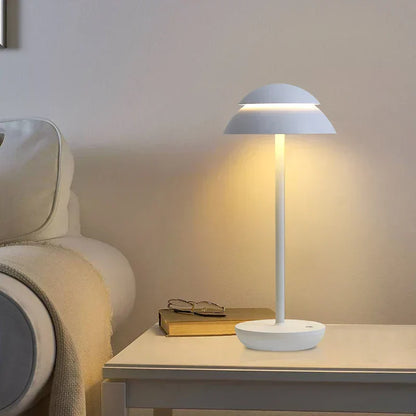 LumiFlex – Trådlös LED Bordslampa, Dimbar och Uppladdningsbar Nattlampa