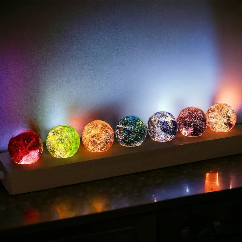 LED Kristallglob Lampa Set