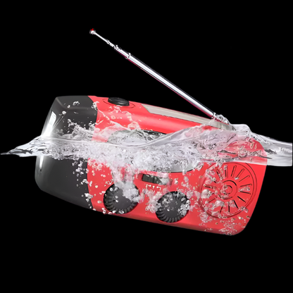 Nödradio | Solhandvevad kraftcentral för camping