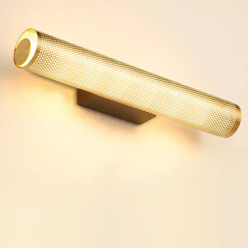 AntiqueGlow - Vintage LED Vägglampa i Mässing – Klassisk Belysning