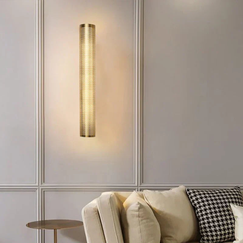 AntiqueGlow - Vintage LED Vägglampa i Mässing – Klassisk Belysning