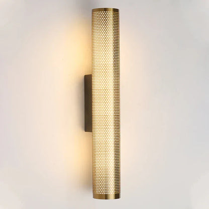 AntiqueGlow - Vintage LED Vägglampa i Mässing – Klassisk Belysning
