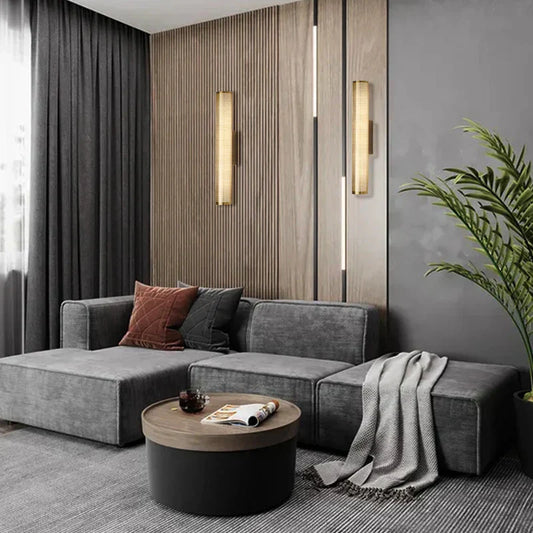 AntiqueGlow - Vintage LED Vägglampa i Mässing – Klassisk Belysning