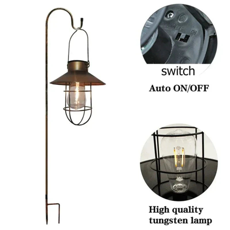 SolarNostalgia - Retro Utomhuslampa