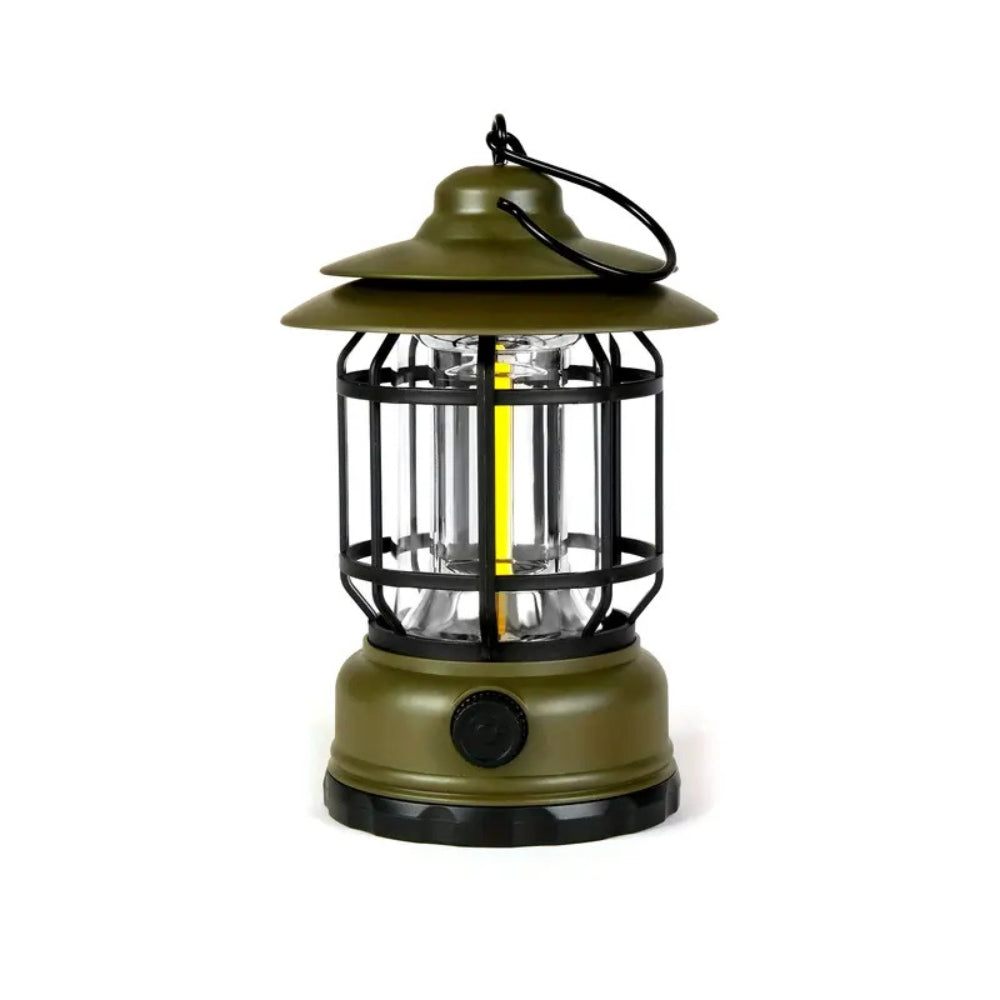 Retro Glow Camping Lantern Lamp