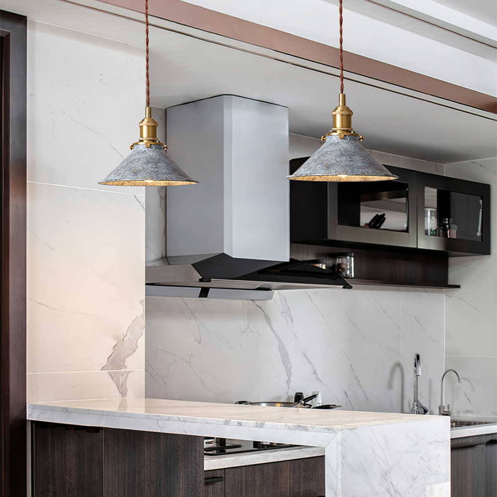 Retro Industriell Metall Fanale Hänlampa