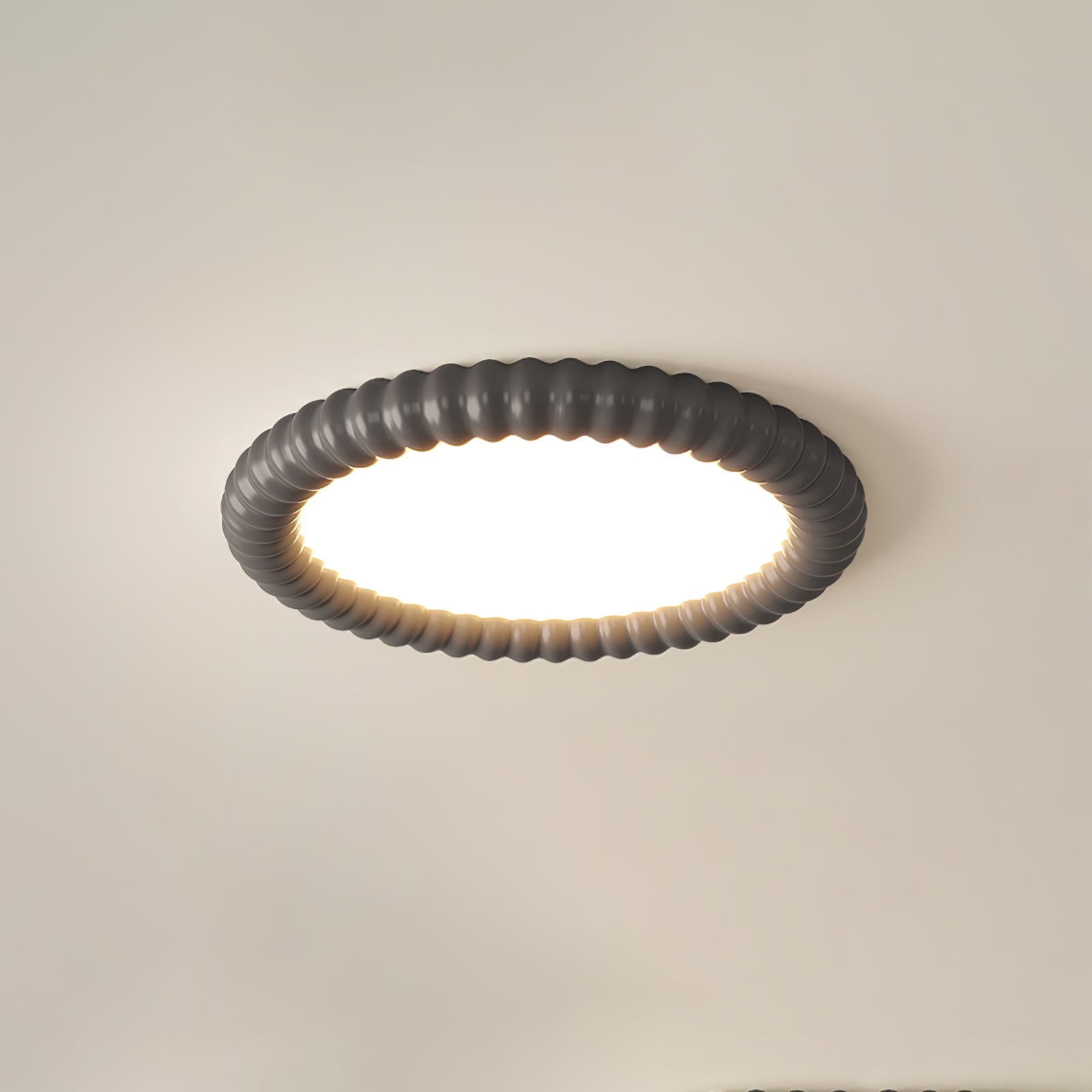 Aetheria – Modern LED-taklampa med vågformad design