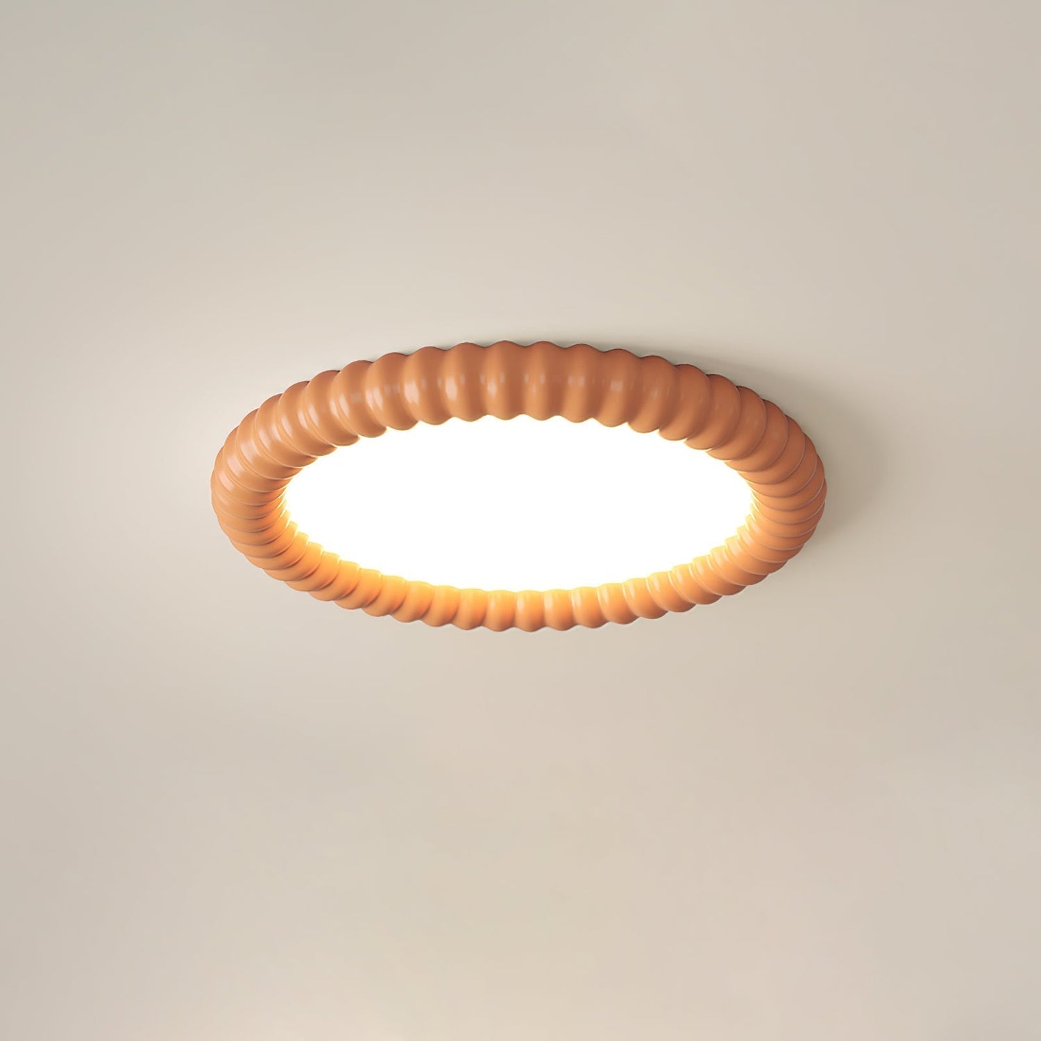 Aetheria – Modern LED-taklampa med vågformad design