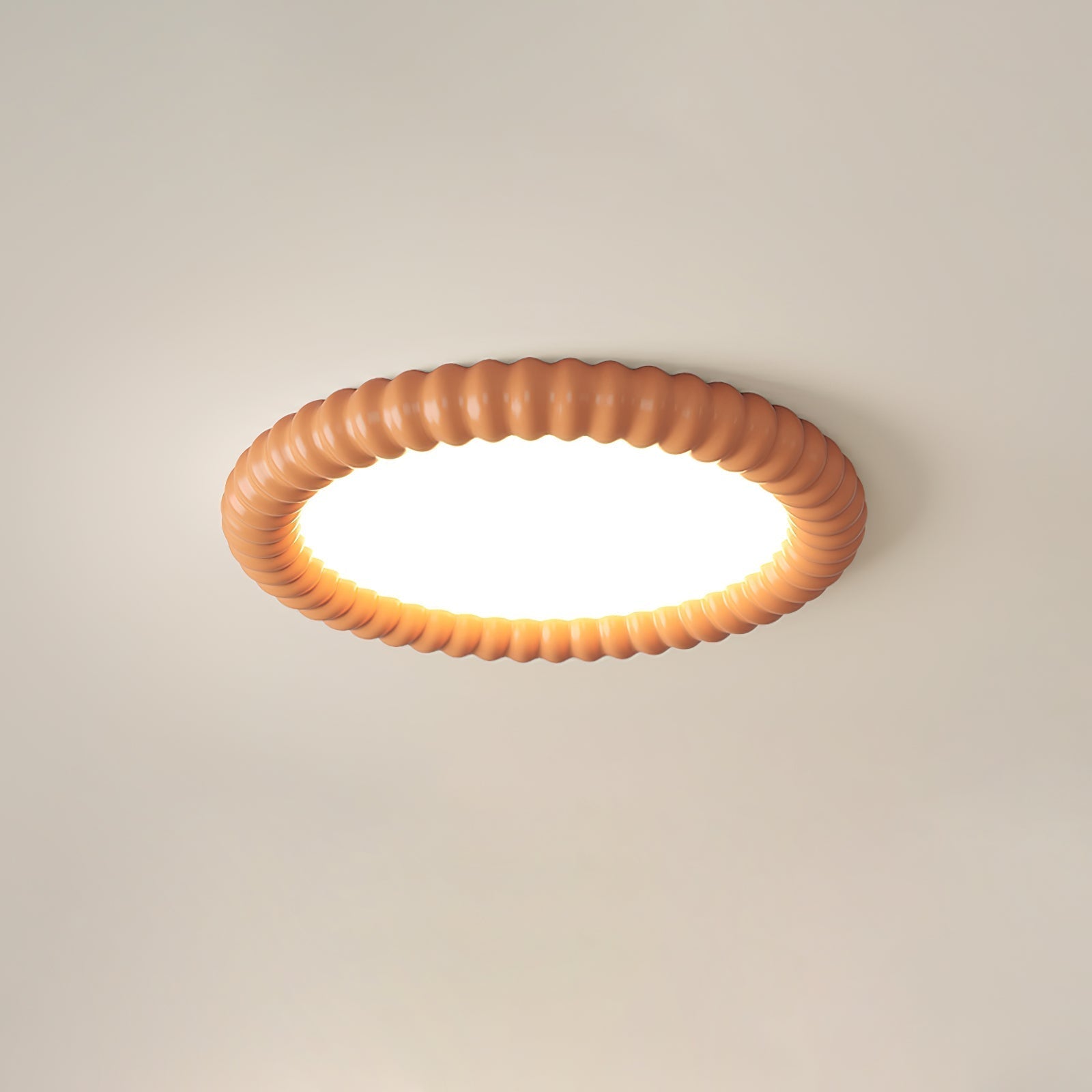 Aetheria – Modern LED-taklampa med vågformad design