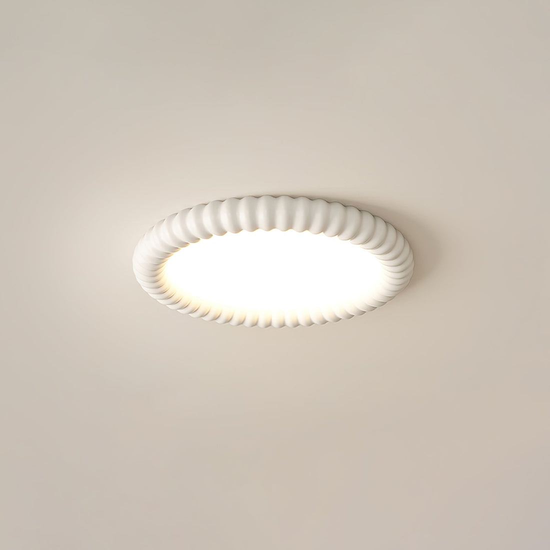 Aetheria – Modern LED-taklampa med vågformad design